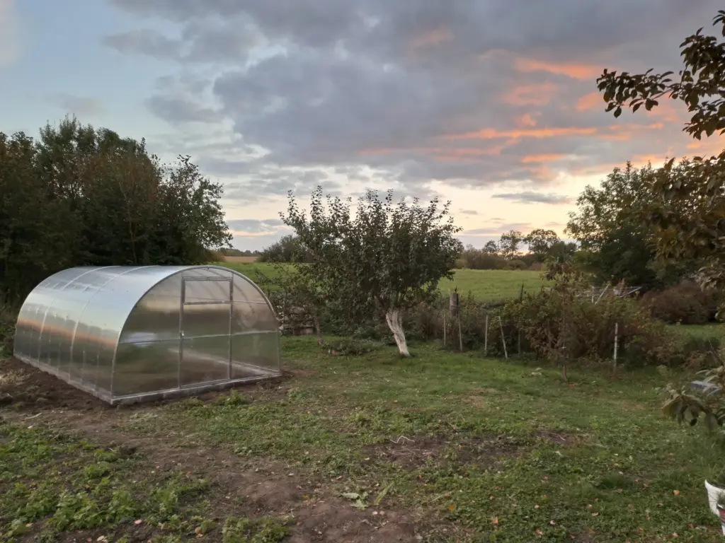Szklarnia ogrodowa Wizna - realizacja Antiga