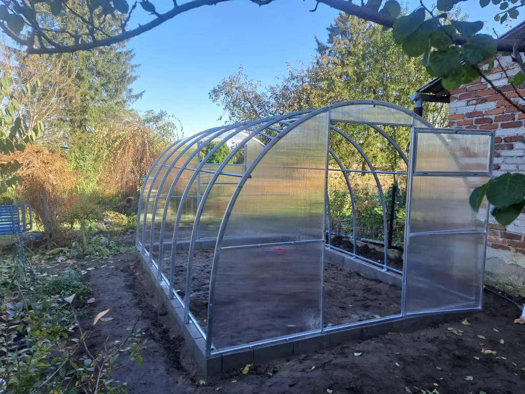 Szklarnia ogrodowa Mońki - realizacja Antiga